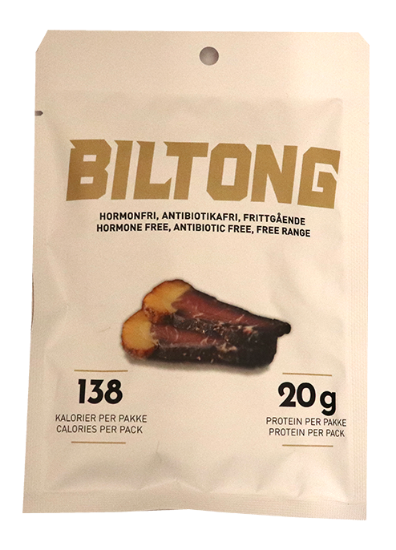 Biltong Tørket Kjøtt 55g