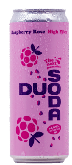 Duo Soda Raspberry Rose 0,33l