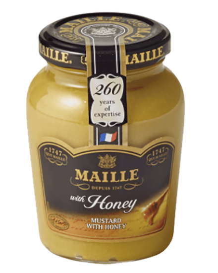 Maille Honey Dijonsennep 230g