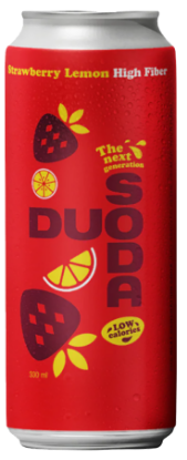 Duo Soda Strawberry Lemon 0,33l