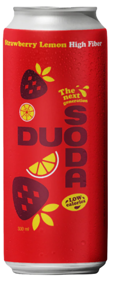 Duo Soda Strawberry Lemon 0,33l