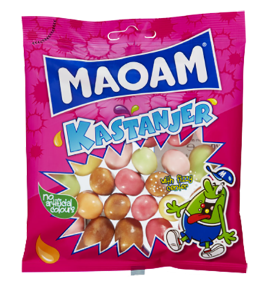 Maoam Kastanjer Wild Red Berries 120g
