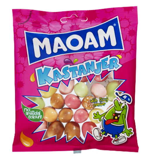 Maoam Kastanjer Wild Red Berries 120g
