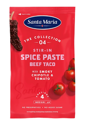 Spice Paste Beef Tacos 100g