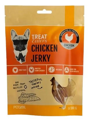 Treat Eaters Chicken Jerky 180g