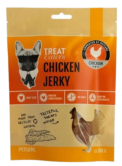 Treat Eaters Chicken Jerky 180g