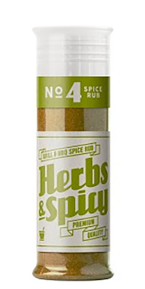 Herbs & Spicy No 4 Spice Rub 110g