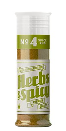 Herbs & Spicy No 4 Spice Rub 110g