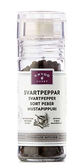 Krydderkvern Sort Pepper 45g