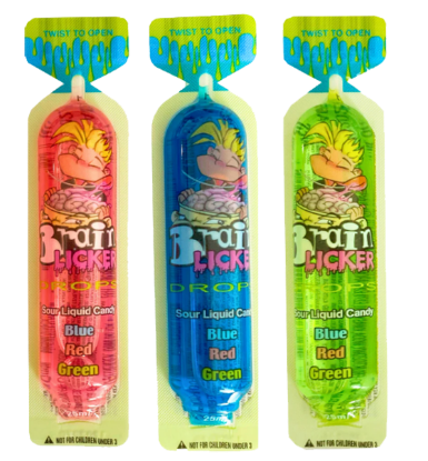 Brain Licker Drops 25ml Assortert pr stk