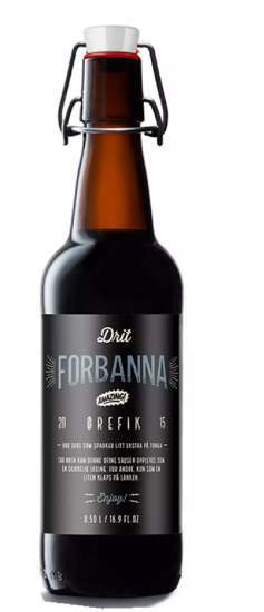 Drit Forbanna BBQ Saus Ørefik 0,5l
