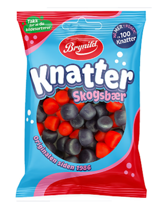 Knatter Skogsbær 100g