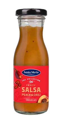 Fruity Salsa Peach & Chili Medium 155g