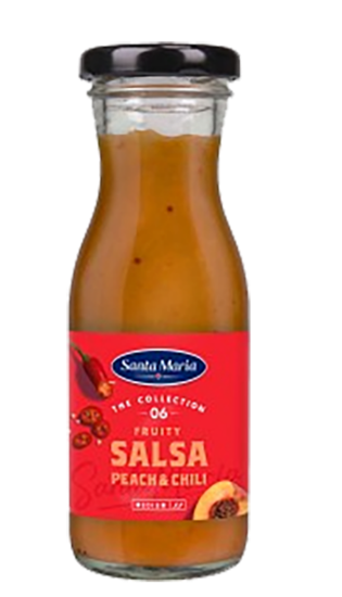 Fruity Salsa Peach & Chili Medium 155g