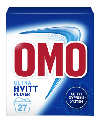 Omo Ultra Hvitt Pulver 1,17kg