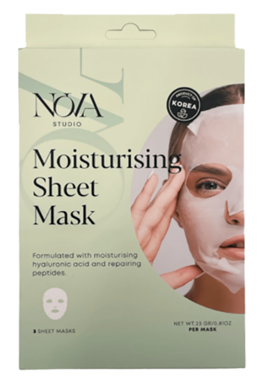 Nova Moisture Sheet Mask 3pk