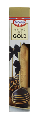 Dr.Oetker Gold Writing Gel 19g