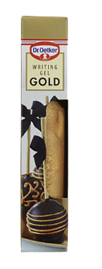 Dr.Oetker Gold Writing Gel 19g