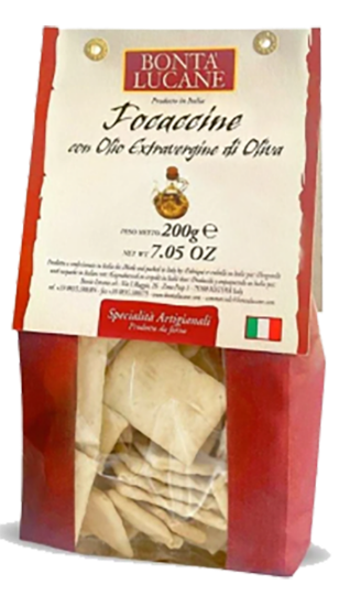 Olivenkjeks Focaccine 200g