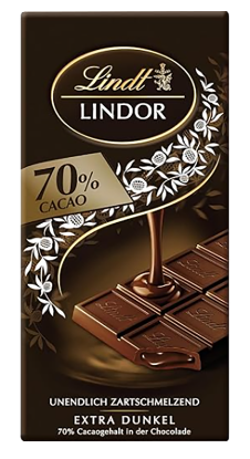 Lindt 70% Mørk Sjokolade 100g
