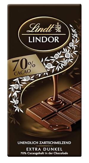 Lindt 70% Mørk Sjokolade 100g