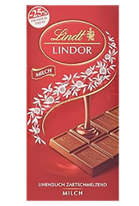 Lindt Melkesjokolade 100g