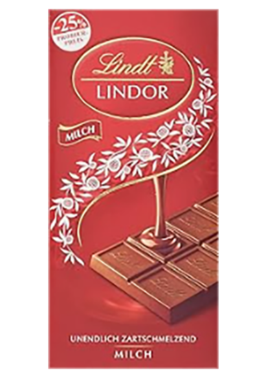 Lindt Melkesjokolade 100g