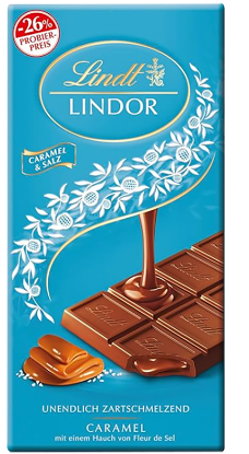 Lindt Karamell Sjokolade 100g