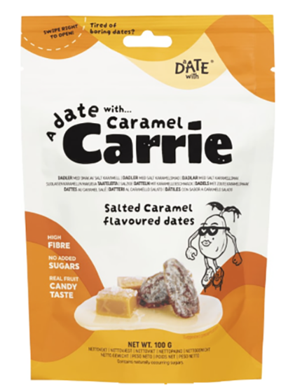 A Date Caramel Dadler 100g
