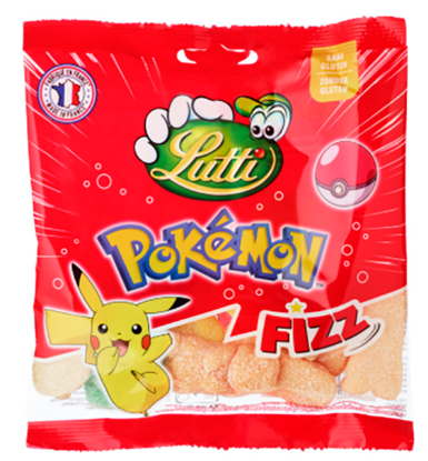 Lutti Pokemon Fizz 100g