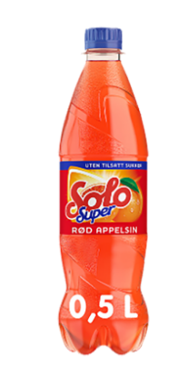 Solo Super Rød Appelsin 0,5l