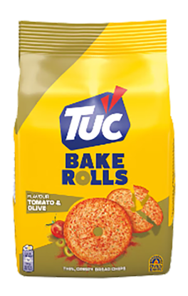 Tuc Bake Rolls Tomat & Oliven 150g