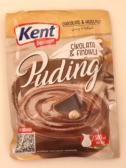 Kent Chocolate&Hazelnut Pudding 100g