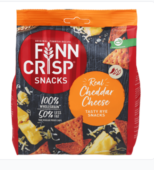 Real Cheddar Cheese Finn Crisp 150g