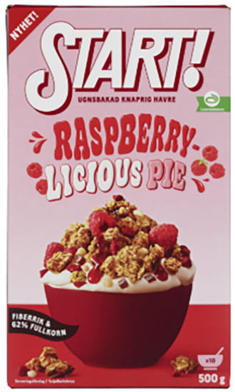 Start! Raspberry-Licious Pie 500g