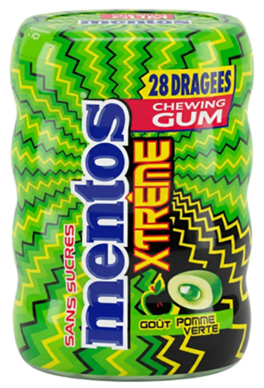 Mentos Xtreme Eple 56g
