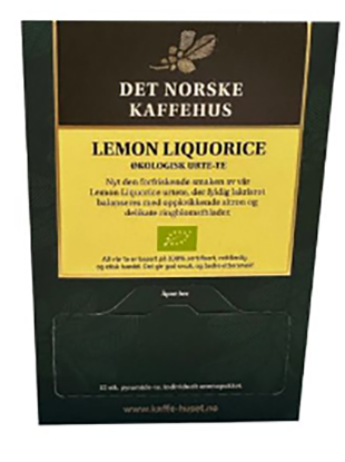 Lemon Liquorice Urte-Te 12poser