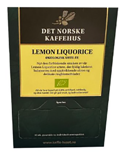 Lemon Liquorice Urte-Te 12poser