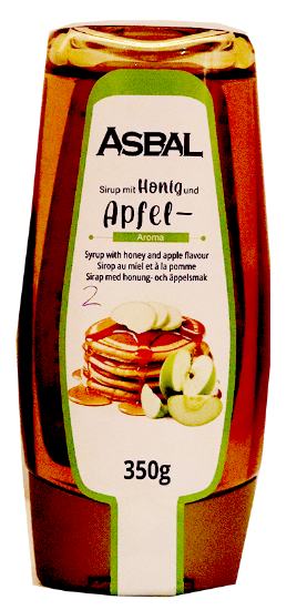 Asbal Honning Sirup m/Eple Tube 350g