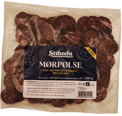 Stranda Mørpølse 300g