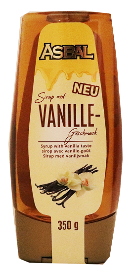 Honning Sirup M/Vanilje Aroma 350g