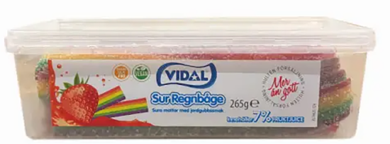 Vidal Sour Rainbow Belts 265g