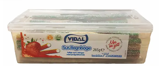 Vidal Sour Rainbow Pencils 265g