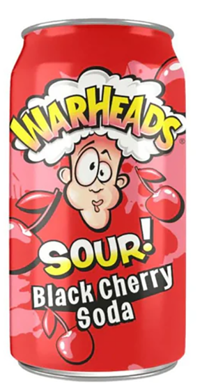 Warhead Black Cherry 0,33l