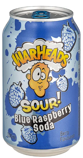 Warhead Blue Raspberry 0,33l