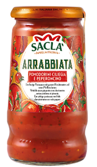 Pastasaus Sugo Cherrytomater & Chilli 350g