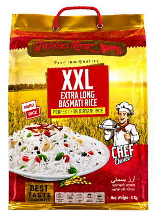 Golden Tiger XXL Basmati Ris 5kg