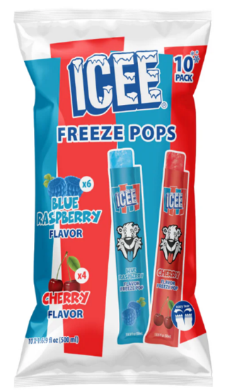 Icee Freeze Pops 500ml