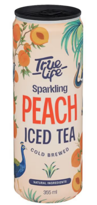 True Life Iced Tea Peach 355ml