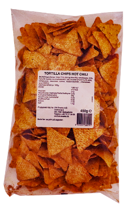 Tortilla Chips Hot Chili 450g